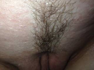 This text came with the picture from my wife: 
-Newly waxed pussy to lick