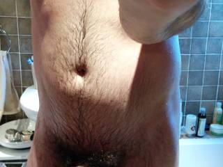 Beautiful hard cock for sucking and hot hot body hair!!!