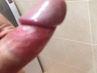 My dick before pussy penetration