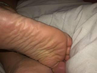 Toes Curled Up And Soft Soles