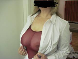 Would love to see pics of you cumming on my big 38DDD Tits picture