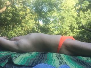 Central Park, Bikini, sunbathe