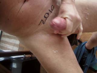 video of me jacking off with ZOIG written on my stomach. good spurting!!