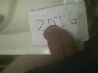 my cock again