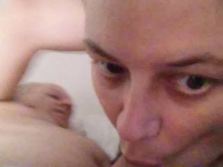 My awesome wife sucking cock. She likes 2