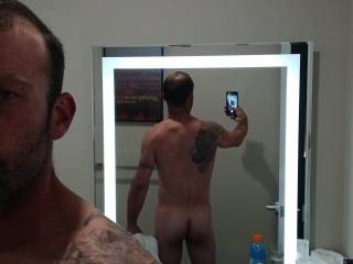 Getting  cleaned up