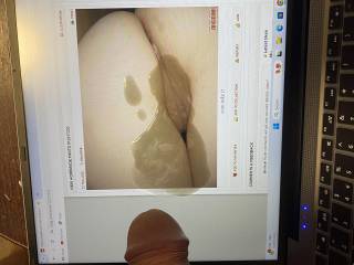 Cum tribute to weluv2fuk69’s gorgeous tight ass and pussy 💦💦💦💦