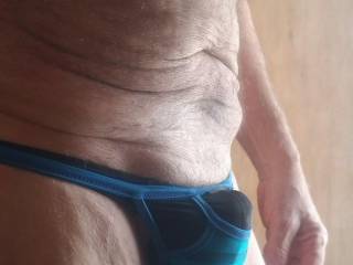 My cock in panties lets rub bulges