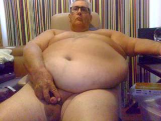 Warming up with chat friends.