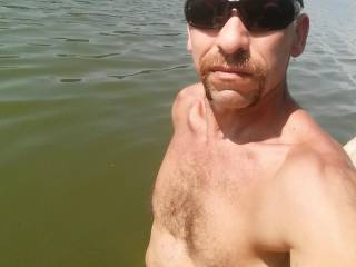 Out feeling a little naughty at the lake wish I had some company