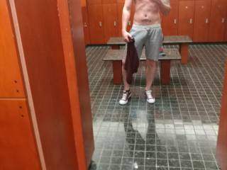 Finished up at gym