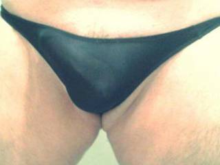 New swim thong semi sheer.....i think is more sheer when its wet