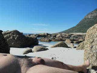 Enjoyed one of the last warm days in Cpt before Winter sets in. Sun was great though water was cold.