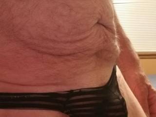My sissy dick in small thong