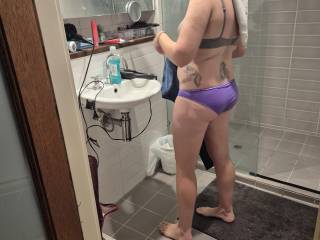 All clean ready to get messed up