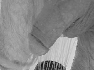 Always with the sprayer on my Balls. and Cock     and ass