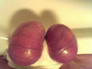 Out of Lovolust\'s Blusheroticon; subject: My balls, eggs, scrotum, testix - real, unfaked, true & genuine picts - from funny through sexy-porny up to brutal; it is for the Women: ...