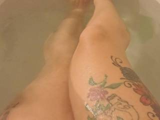 Well needed bath time relaxation