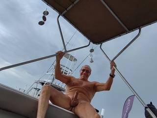 Another hard day at the boat