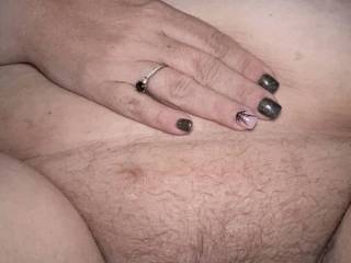 Engaged ginger MILFS hairy pussy