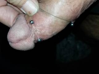 thinking I need a ring in my lorun piercing..what do you think??