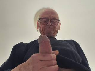giving my cock a start