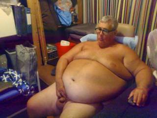 Old man feeling the heat 1.