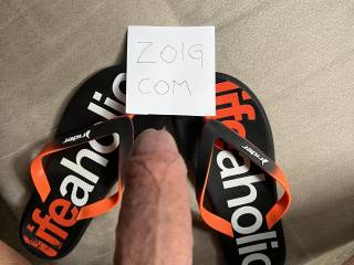 I love wearing thongs and showing off my big dick.