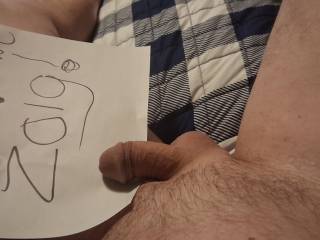Here my real cock might be soft but it will get hard