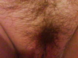 LOVE it hairy too. The best and the sexiest too. NEVER shave that pussy.
