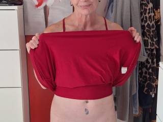 Pussy flash in new dress