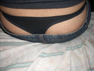 from my vault the again with her thong before we fucked she loves to tease