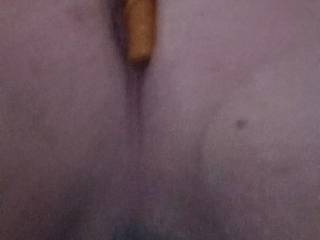 My Ass Penetration with My Plastic Screw Toy