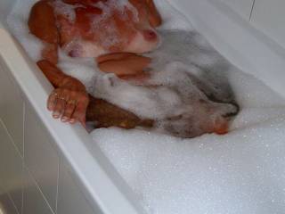 Bubble bath,mmm...................