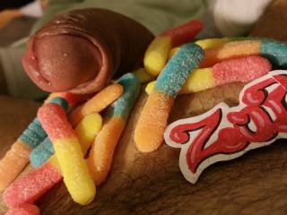 Would you like some gummy worms?