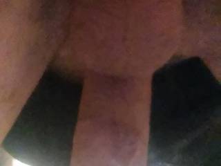 Cum behind my cock and fuck my ass