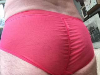 Playing in new pink panties :)