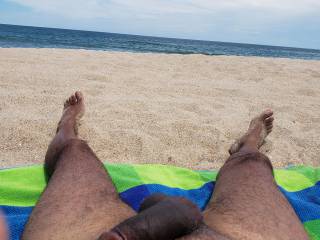 At Playalinda nude beach