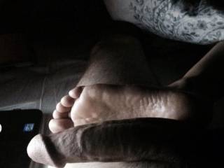 My Dick bigger than her Foot
