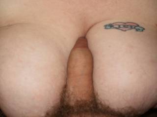 tit wank close up