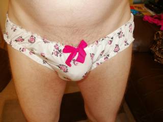 bulge in cute panties