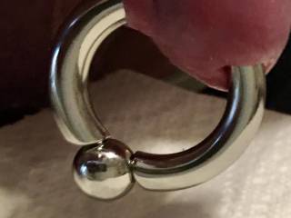 I up sized my PA to a 1g/7mm x 1” dia Screwball ring.