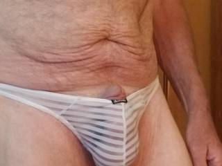 Bulging in my panties