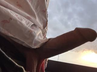 Room with a view in Indianapolis waiting for a woman to say hello