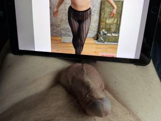 SukiAndSam ~ “Back at home. I bought the bottoms while traveling mostly to just look at, photograph and take off of her!”