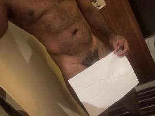 Verifying myself for zoig