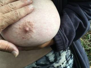 I bet they are soft - said a gentleman. She chuckled and lifted one up for him and said - check for yourself