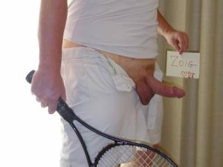 Game on! I'll bring my racquet and balls.  Are u ready?