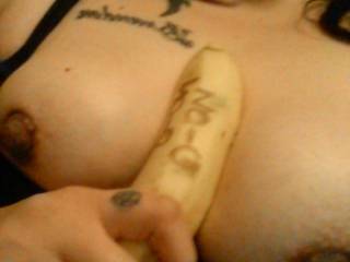 showing that banana a good time