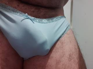 New panties and he likes thinks